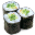 Cucumber Roll Icon 32x32 png